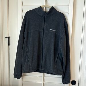 Men’s Columbia Dark Gray Fleece Jacket